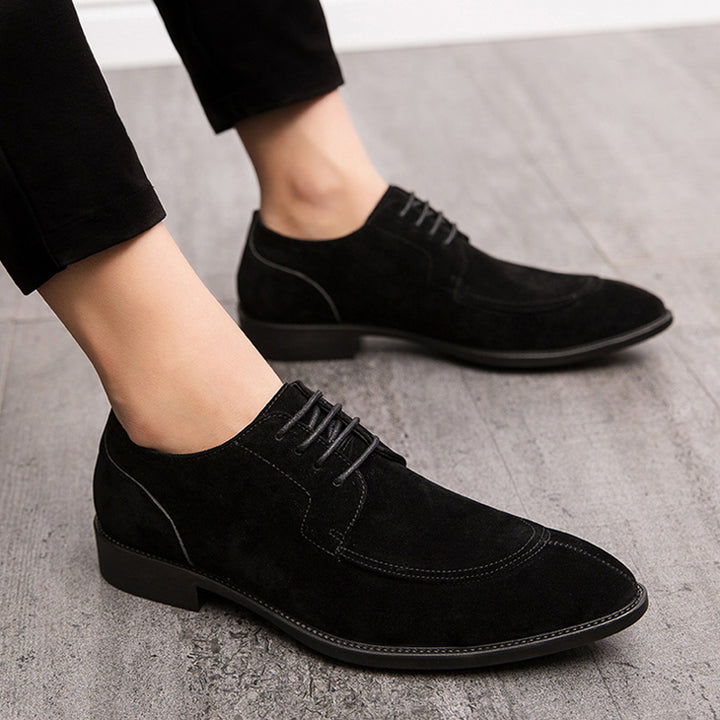 Men driving casual loafers lace up stitching stylish loafers