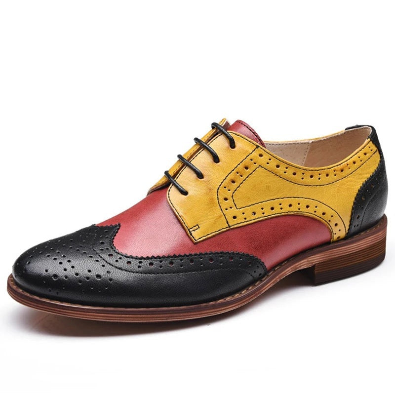 Women's Vintage Brogue Oxford Shoes
