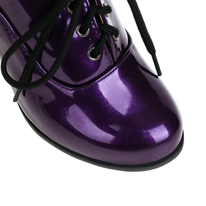 purple Formal work shoes prom party dancing pumps