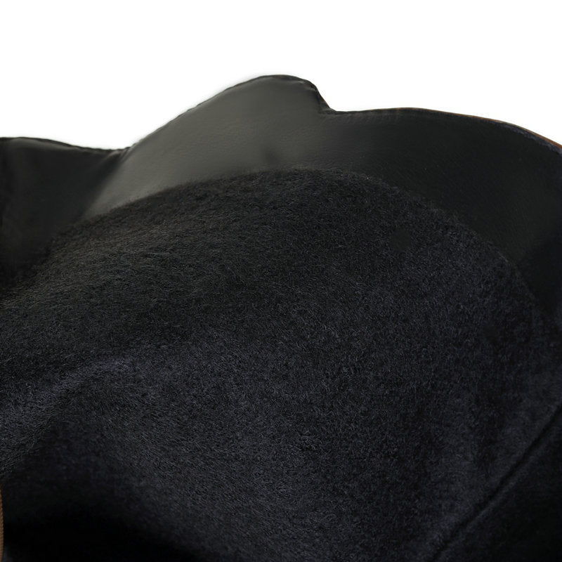 brown Low heels knee high dress boots for fall/winter