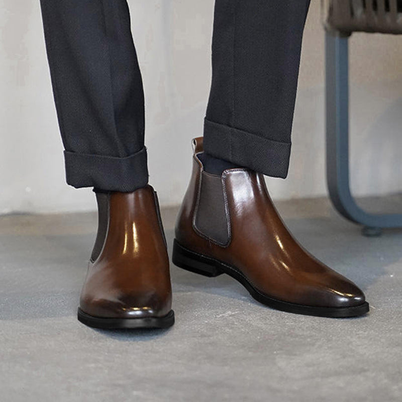 Men's classic slip-on chelsea boots