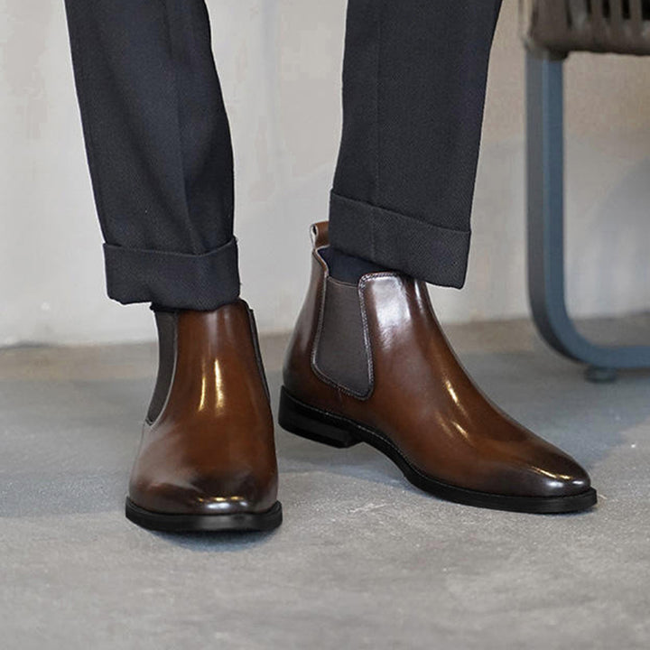 Men's classic slip-on chelsea boots