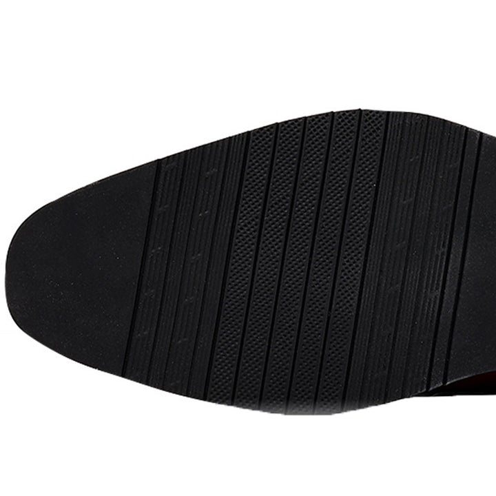 Men's crocodile-pattern faux leather slip-on loafers - Fashionshoeshouse