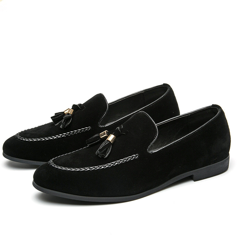 Men's daily casual tassels loafers - Fashionshoeshouse