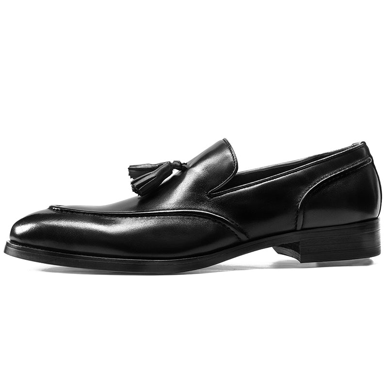 Men tassel loafers stylish formal casual slip on leather loafers