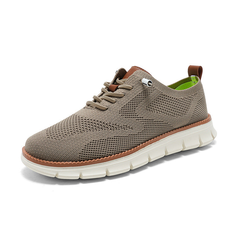 Mesh lightweight oxford shoes comfortable walking sport shoes