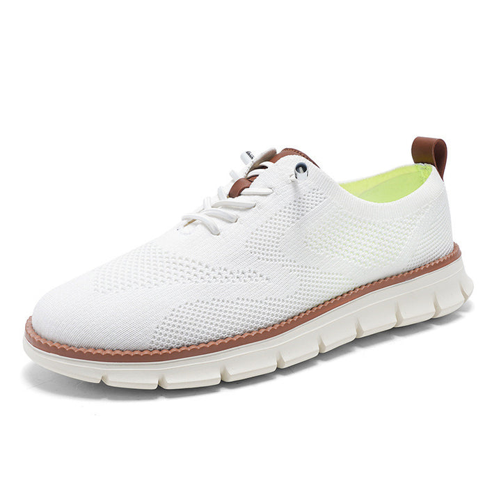 Mesh lightweight oxford shoes comfortable walking sport shoes