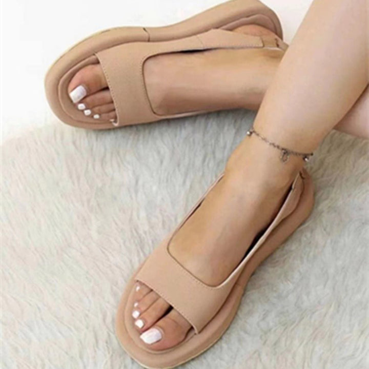 Summer slip on flat sandals comfortable walking sandals