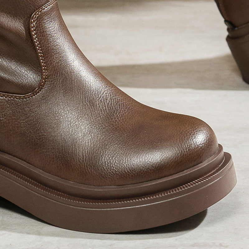 Women's Chunky Platform Knee-High Boots