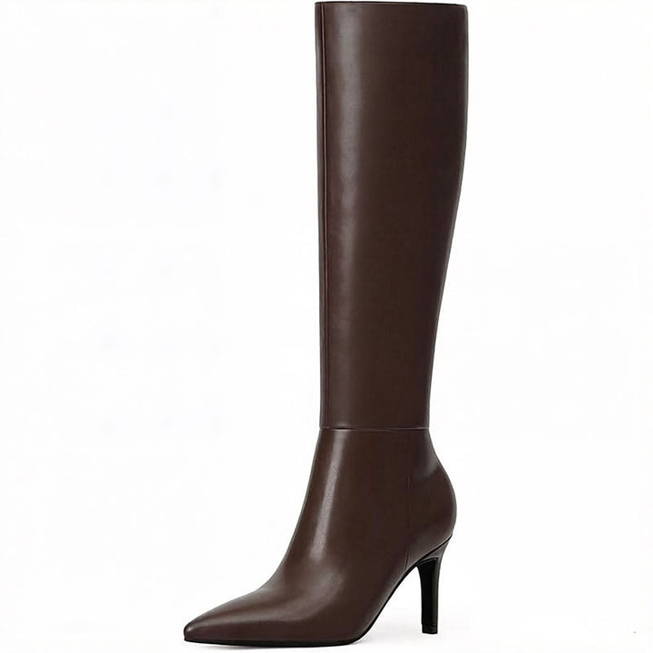Women's Pointed-Toe Stiletto Knee-High Boots