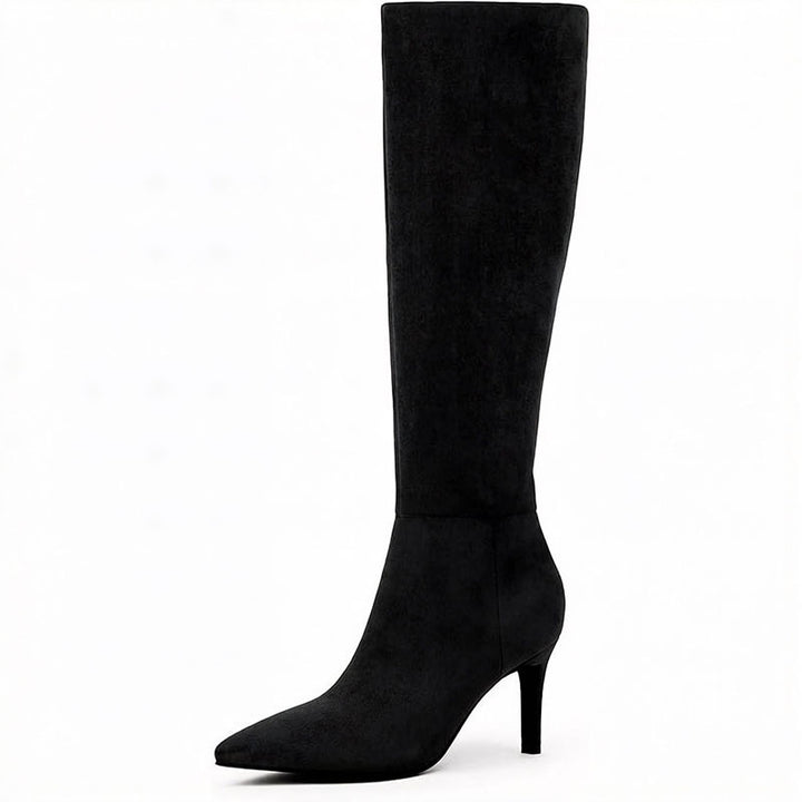 Women's Pointed-Toe Stiletto Knee-High Boots