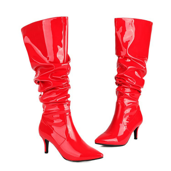 Women’s Slouchy Stiletto Knee-High Boots