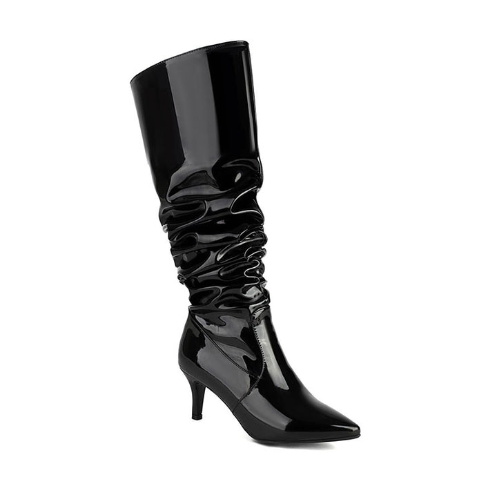 Women’s Slouchy Stiletto Knee-High Boots