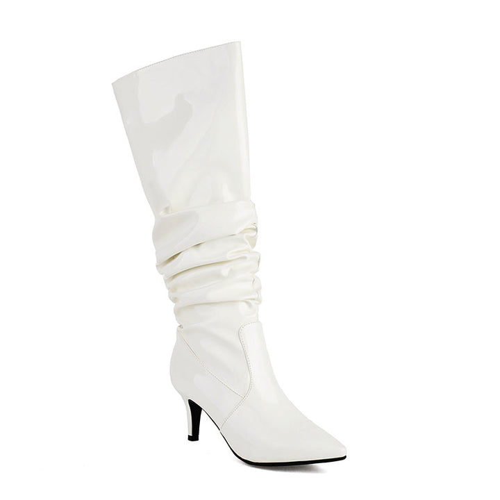 Women’s Slouchy Stiletto Knee-High Boots