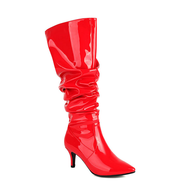 Women’s Slouchy Stiletto Knee-High Boots