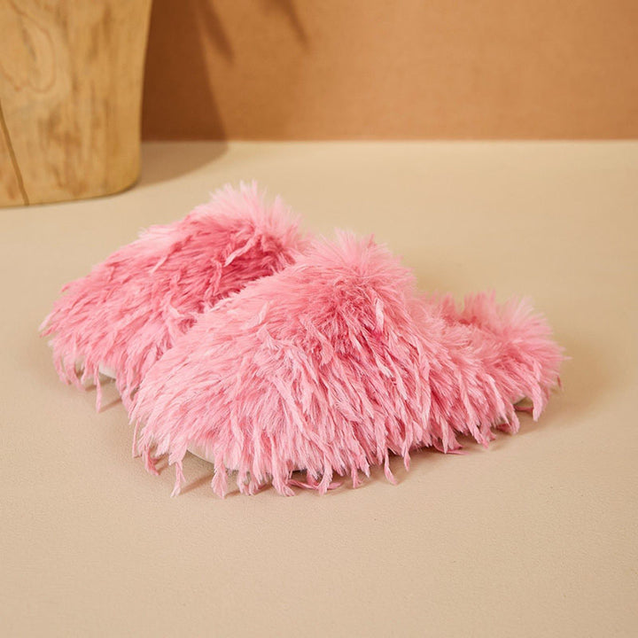 Women’s Shaggy Faux Fur Mule Slippers