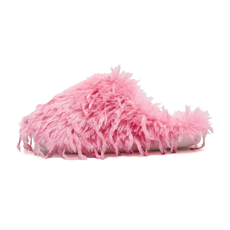 Women’s Shaggy Faux Fur Mule Slippers