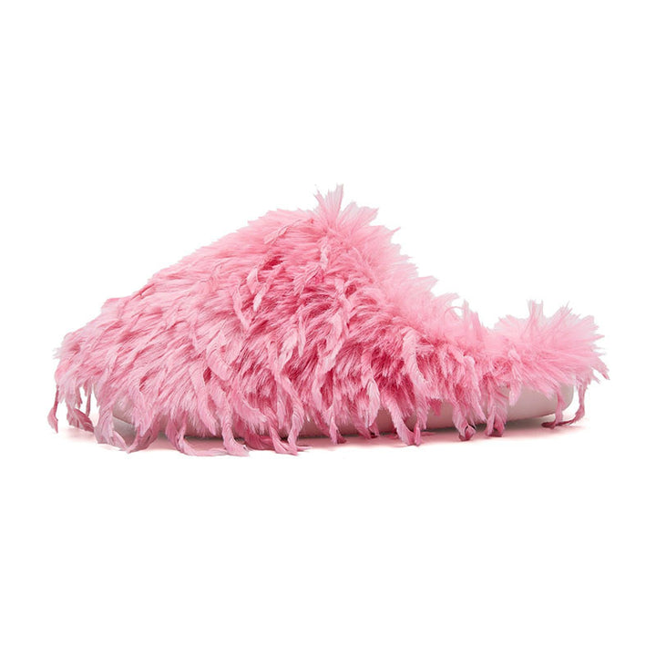 Women’s Shaggy Faux Fur Mule Slippers