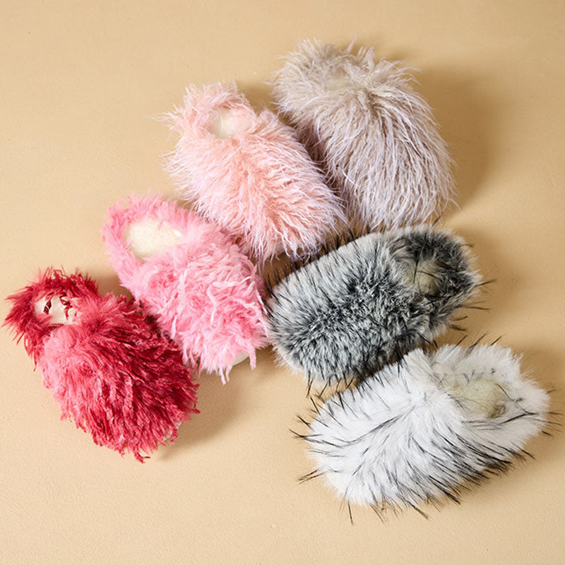 Women’s Shaggy Faux Fur Mule Slippers