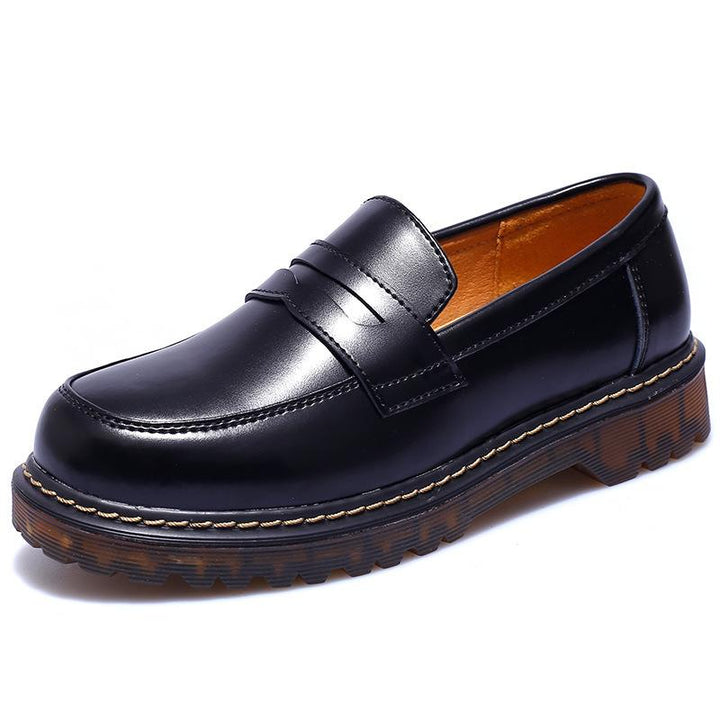 Women's slip on platform penny loafers