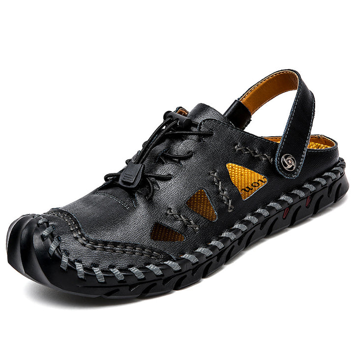 Large Size Handmade Stitching Comfy Sandals For Men