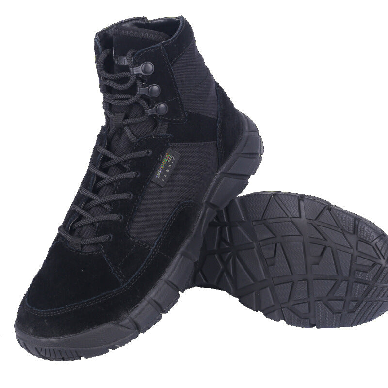 Men's anti-skid hiking boots Breathable tactical boots