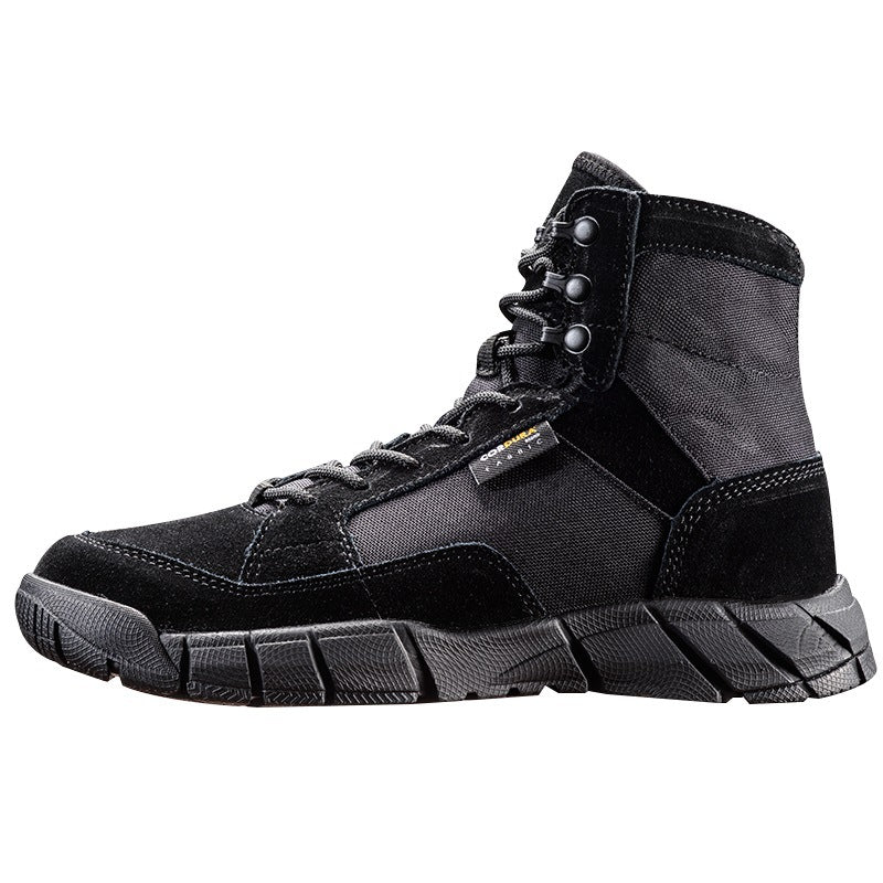 Men's anti-skid hiking boots Breathable tactical boots
