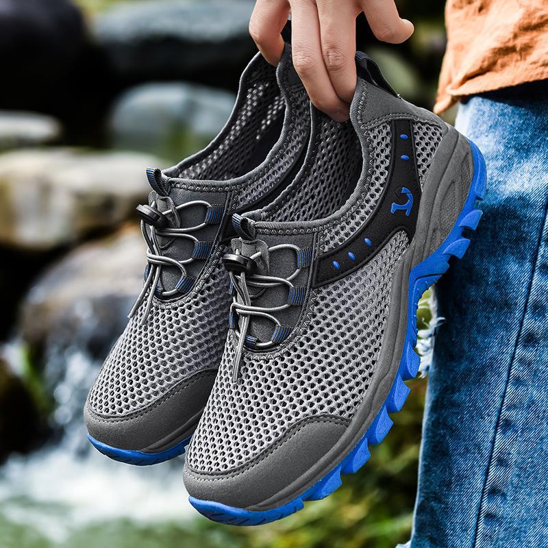 Men Hollow Breathable Mesh Mountain Hiking Sandals