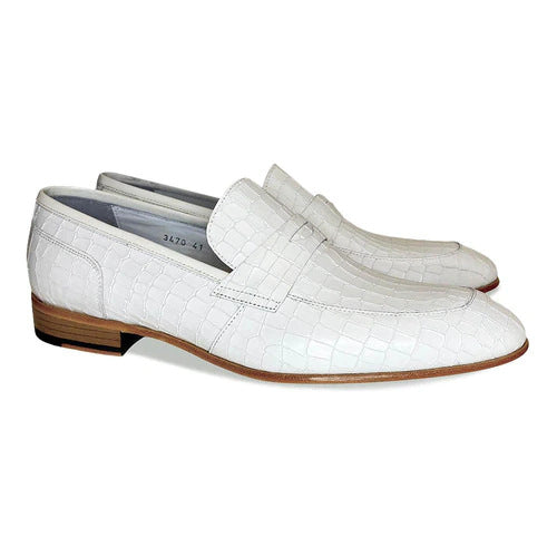 Men's penny loafers Retro slip on casual workwear dress shoes