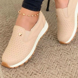 Women's slip on sporty loafers summer casual loafers
