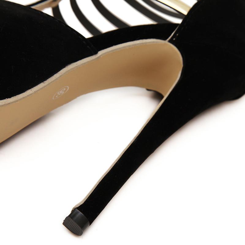 Women's sexy peep toe platform stiletto high heels summer booties