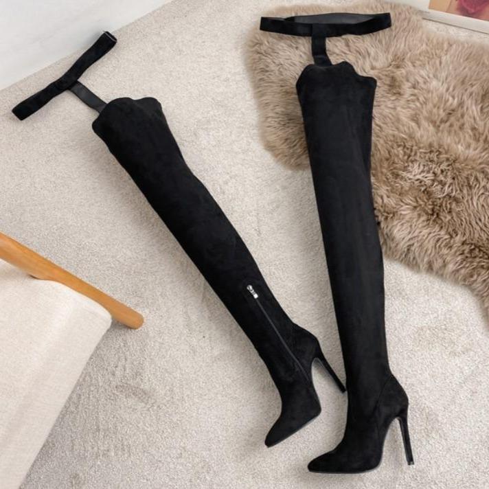 Women's sexy stiletto thigh high boots