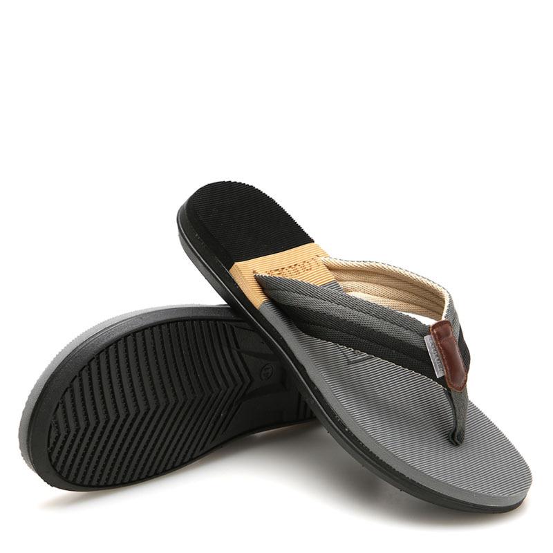 Men's flat flip flops casual daily slide sandals