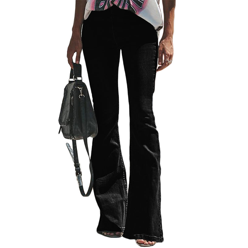 Women's bootcut jeans | Mid rise ankle jeans