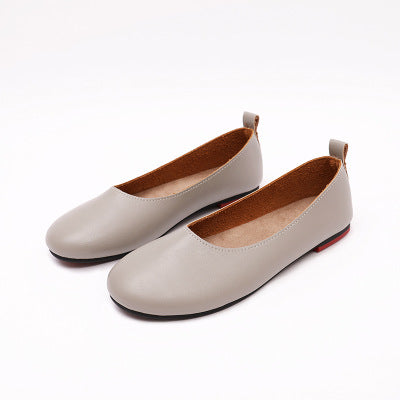 Women's soft flats Slip on comfy driving shoes casual daily work flats
