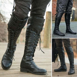 Women Ackpackers Mountain Climbers Cross Country Skiers Long Motorcycle Boots - fashionshoeshouse