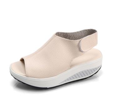 Women's mesh platform sneakers sandals soft comfy walking slip on sandals