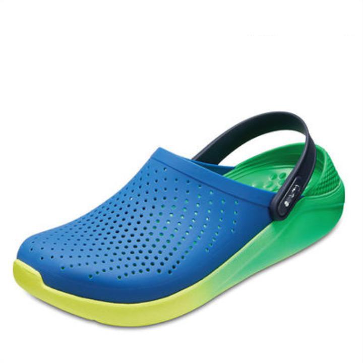 Women's hollow slip on water clogs shoes quick dry beach sandals