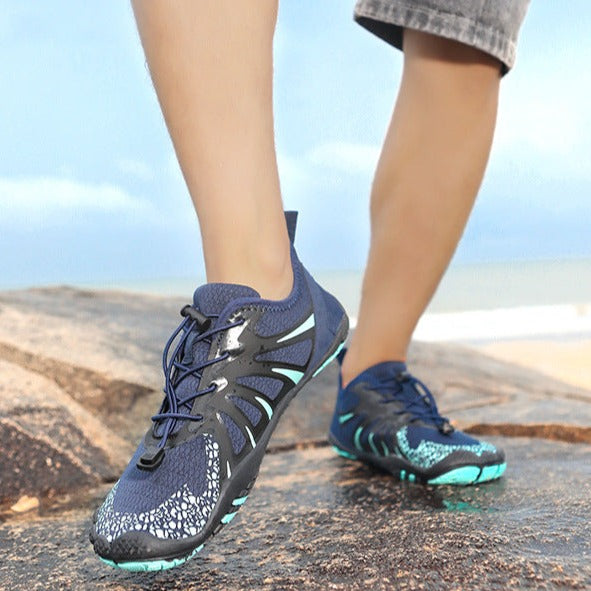 Men's lightweight water shoes Barefoot aqua shoes Swim surfing beach shoes
