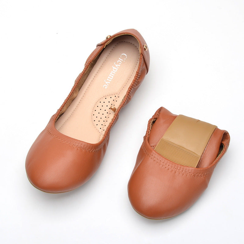 Women's comfy walk soft baller flats | Spring summer granny walk shoes