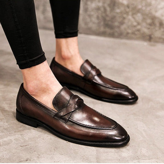 Men's casual penny loafers Daily slip on shoes