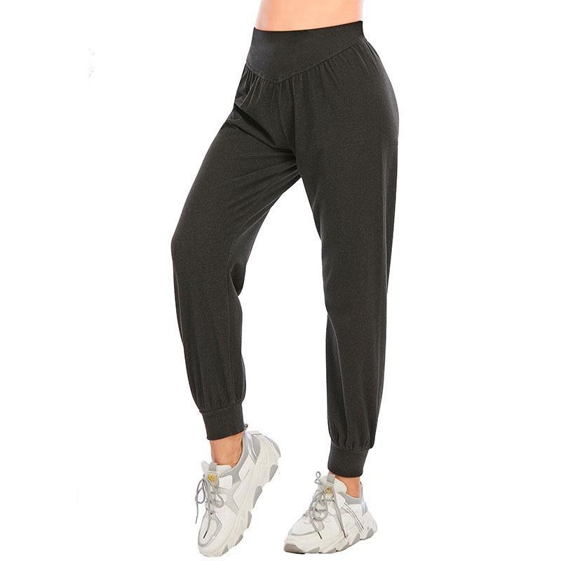 Women's elestic waist slim fit balloon pants spring/summer jogger pants