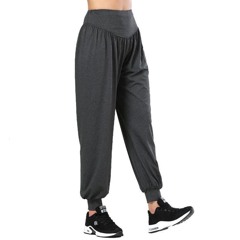 Women's elestic waist slim fit balloon pants spring/summer jogger pants