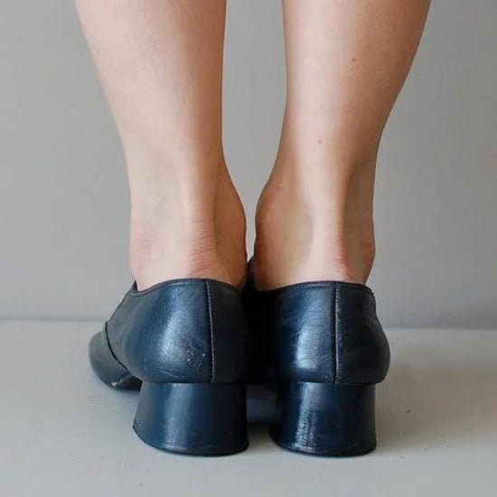 Vintage Mary Janes Shoes Summer Autumn Low Heel Women Loafers - fashionshoeshouse