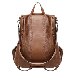 Women Anti theft Leisure Large Capacity Travel Backpack Multi-function Soft Shoulder Bag - fashionshoeshouse