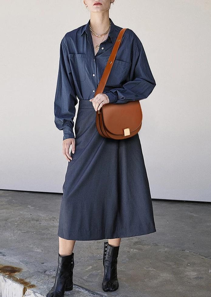 Vintage Crossbody Bags For Women Small Saddle Bag - fashionshoeshouse